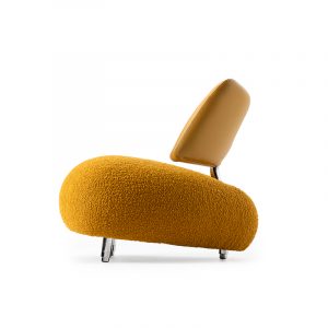 Mondileder_Leolux_Pallone-fauteuil_leer-stof